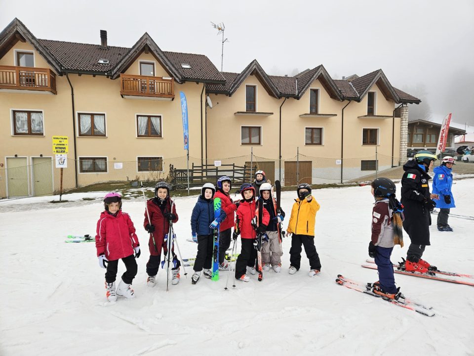 Gita sulla neve