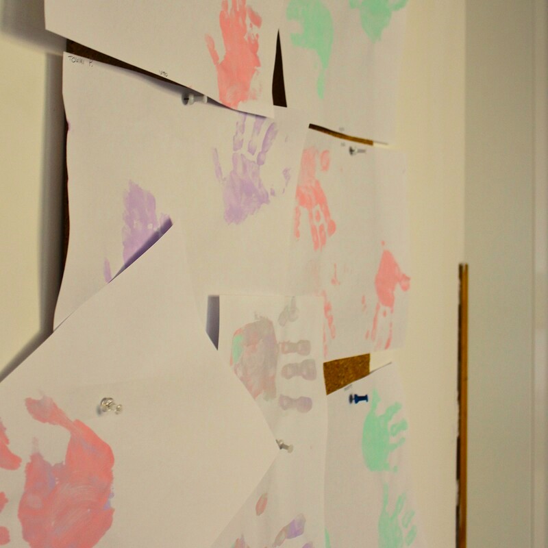 Disegni dei bambini del nido