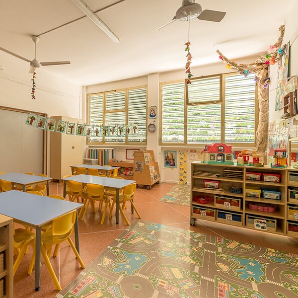 Aula della sezione Infanzia scuola Maria Ausiliatrice San Giovanni Bosco