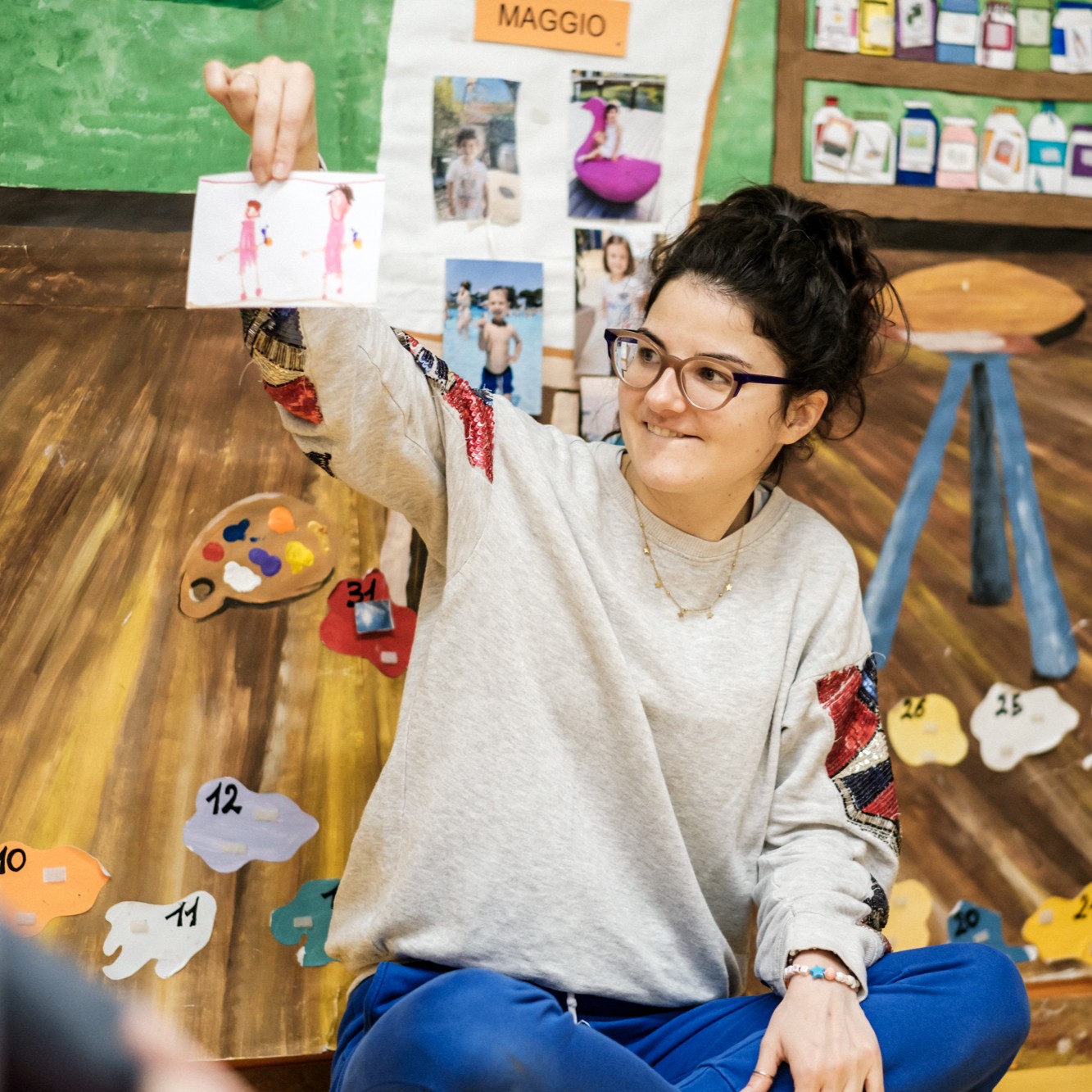 Maestra della scuola Minelli Giovannini