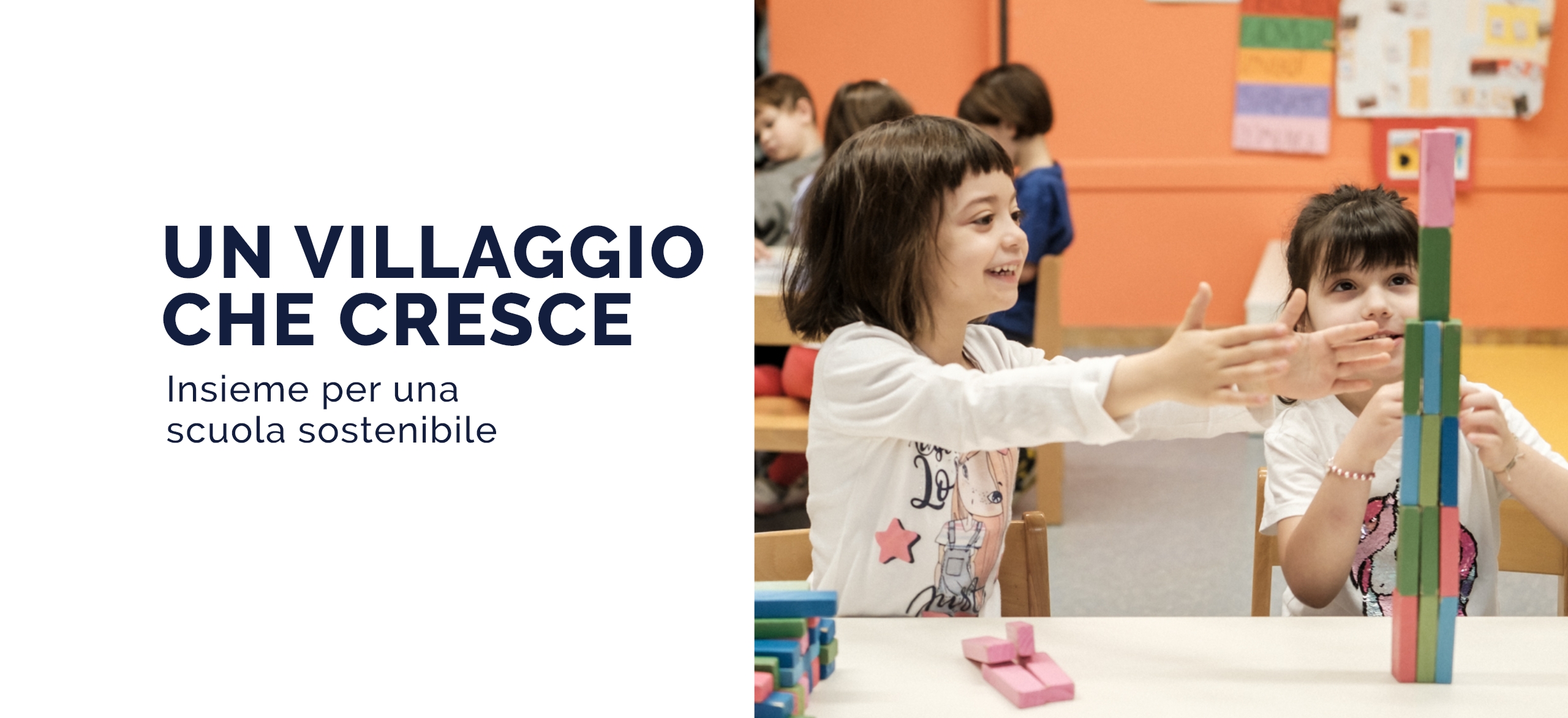 Titolo della pagina Un villaggio che cresce