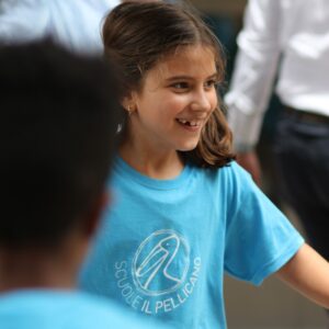 Amici del Pellicano - tshirt azzurro